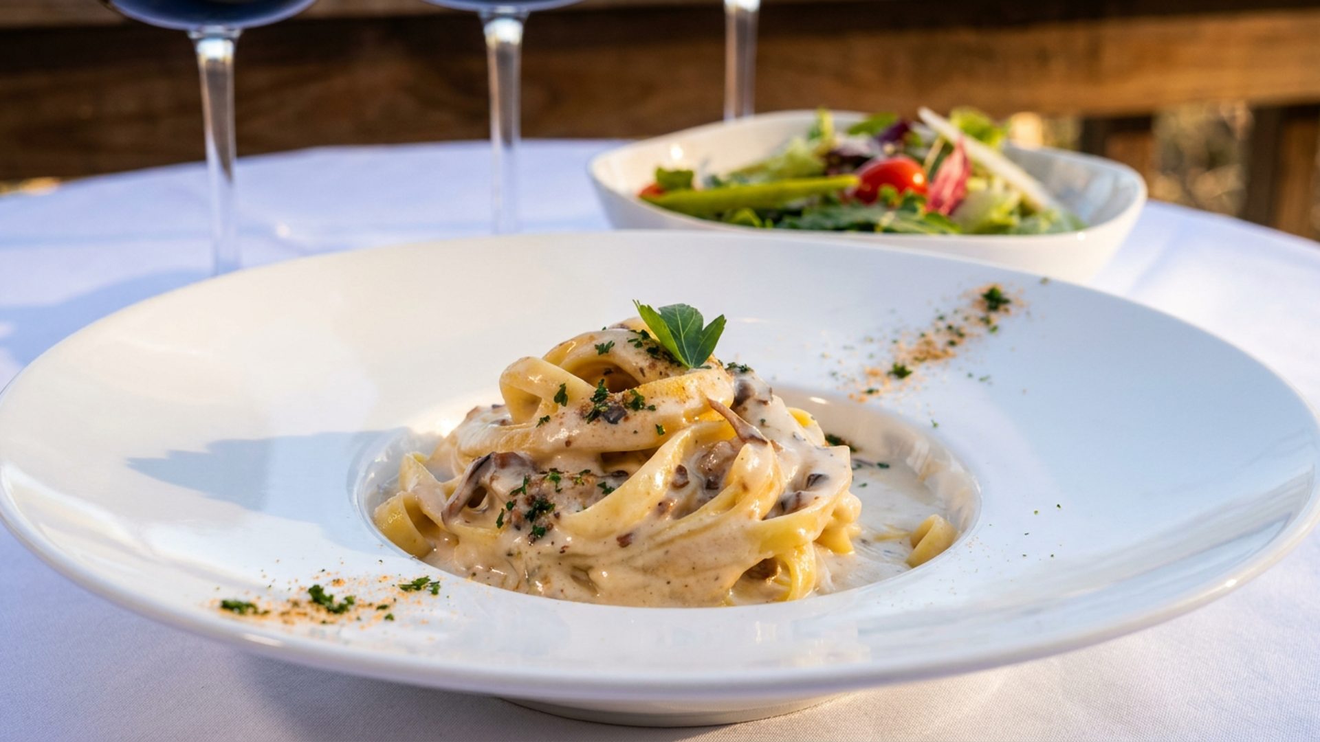 The menu that travels far