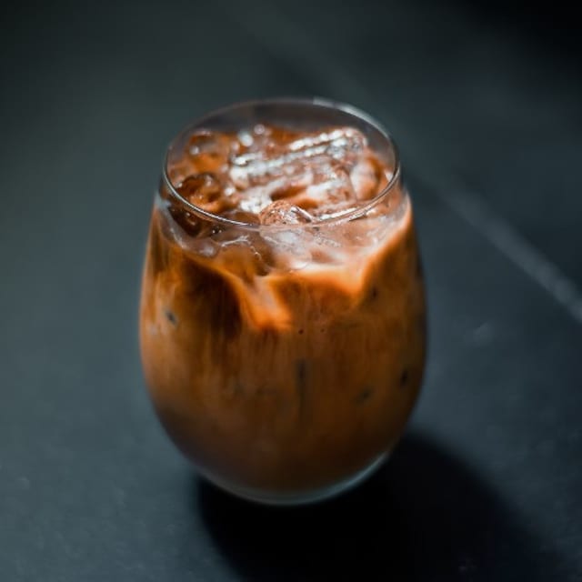 White Mocha Caramel Frappe.