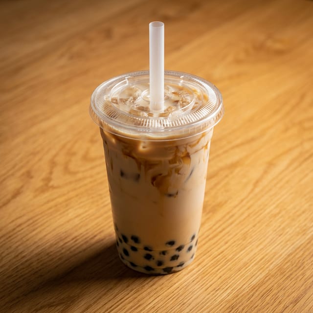 Caramel Milk Tea.