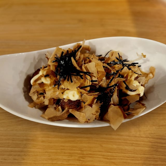 Takoyaki.