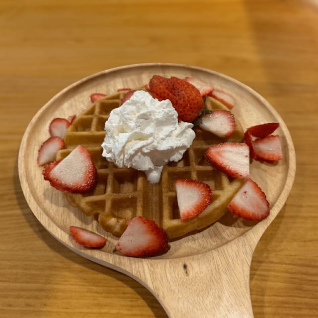 Strawberry Waffle.